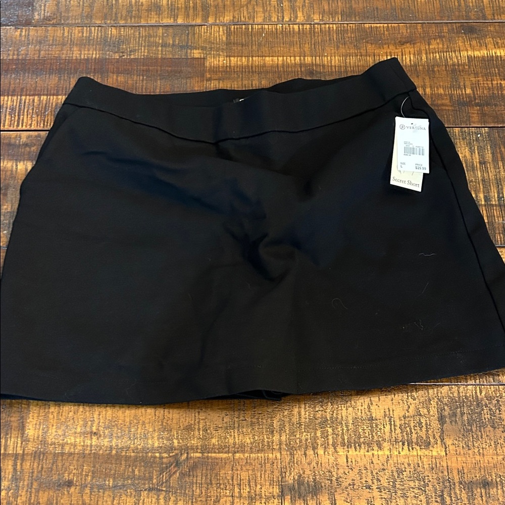 Black Mini Skort